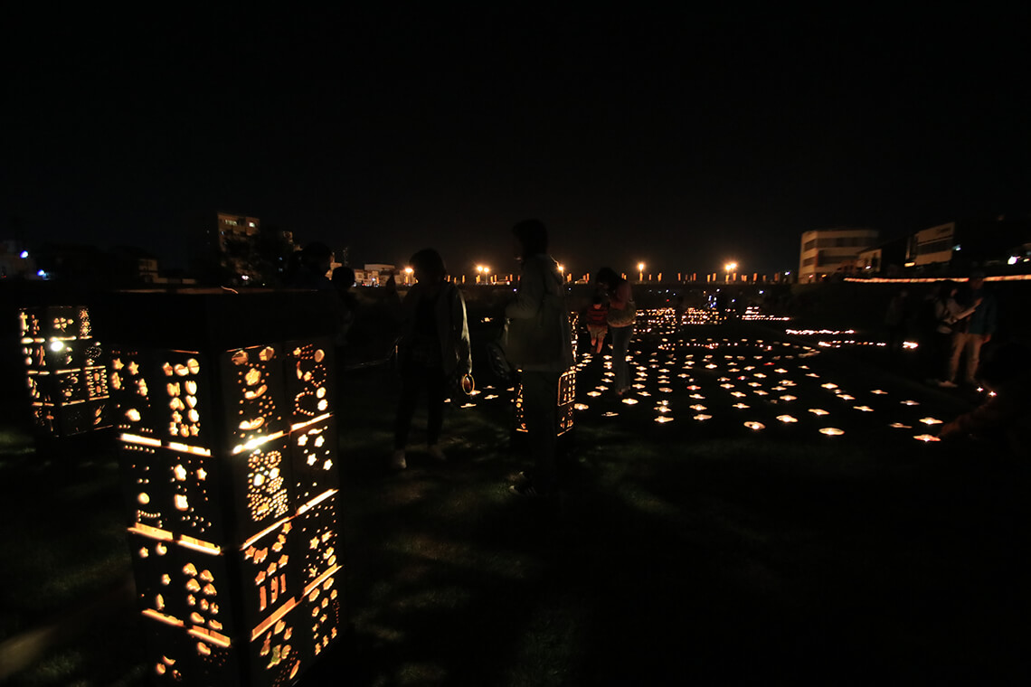 あかりの夕べ土岐津陶磁器工業