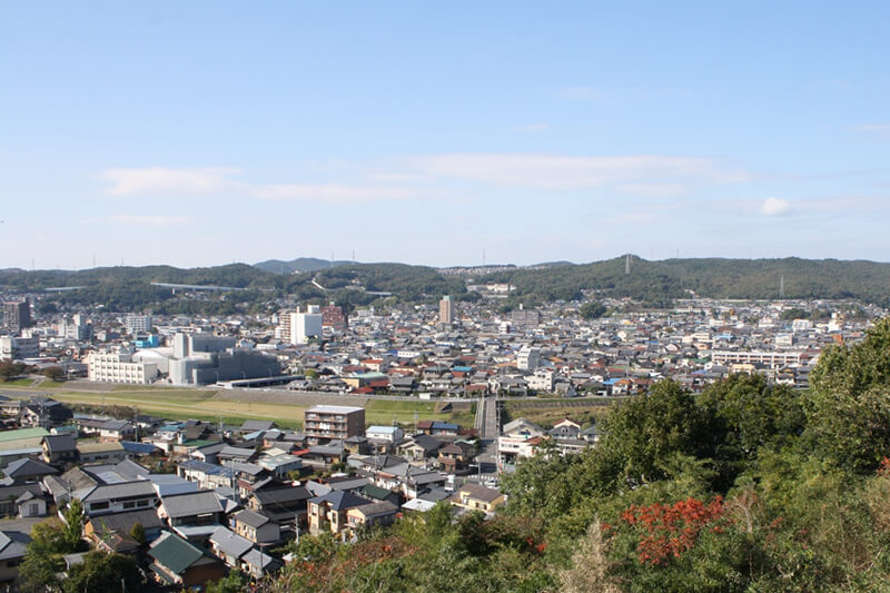 土岐高山城穴弘法歴史ツアー 土岐高山城跡の森 「里山わいわい広場」