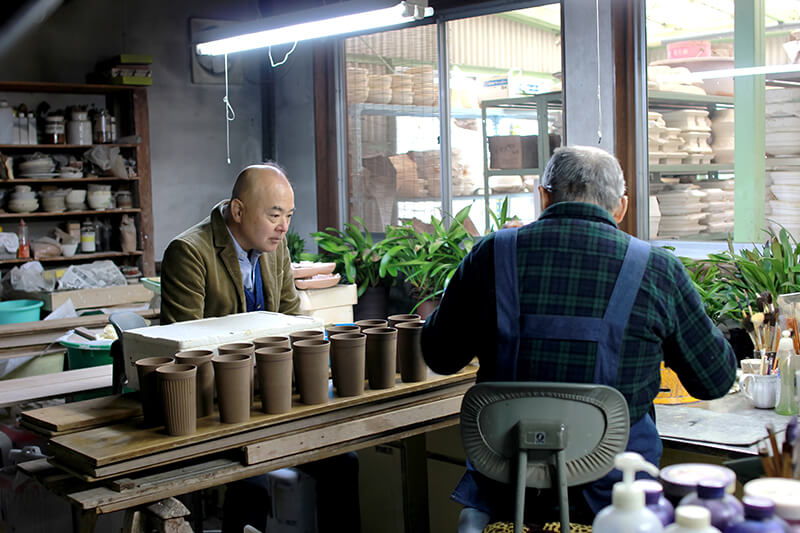 酒井敏也氏体験の様子1