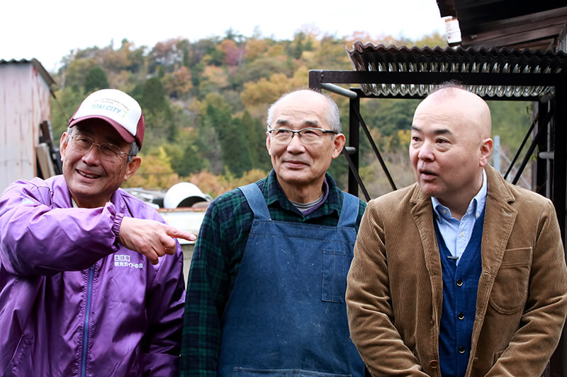 酒井敏也氏体験の様子3