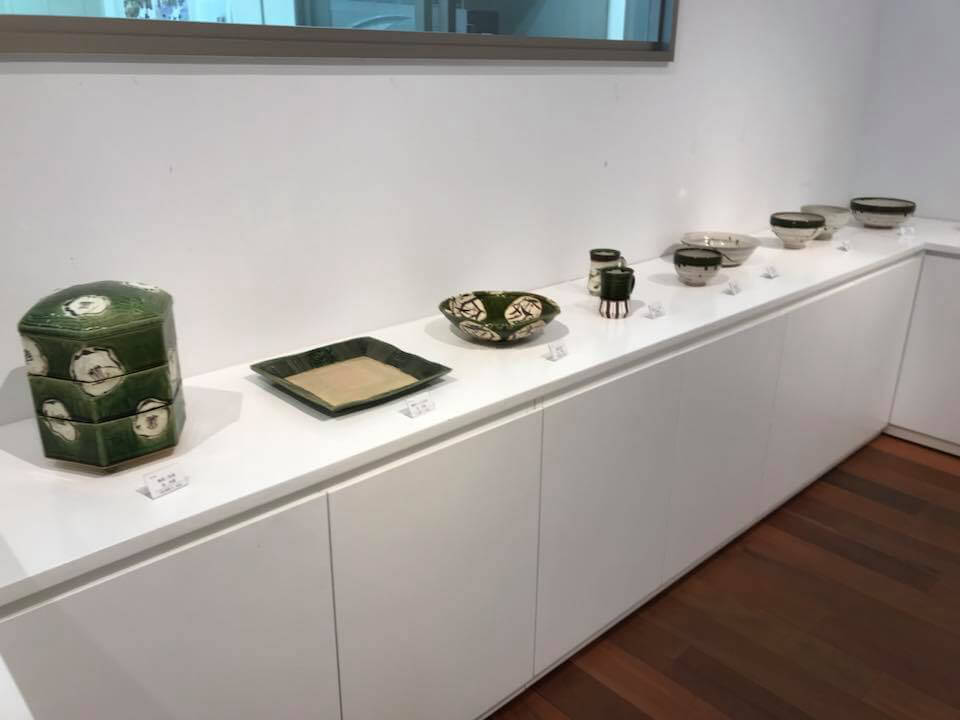 美濃焼伝統工芸品「織部展」