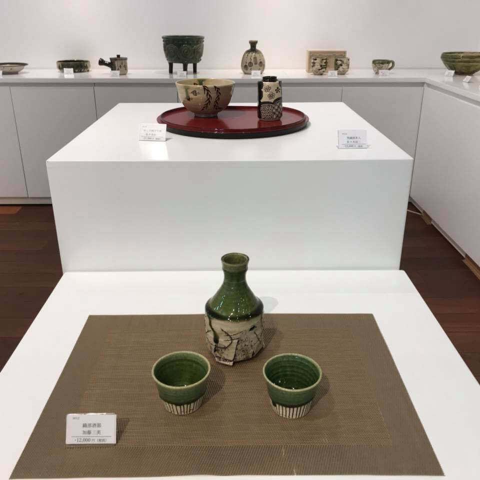 美濃焼伝統工芸品「織部展」