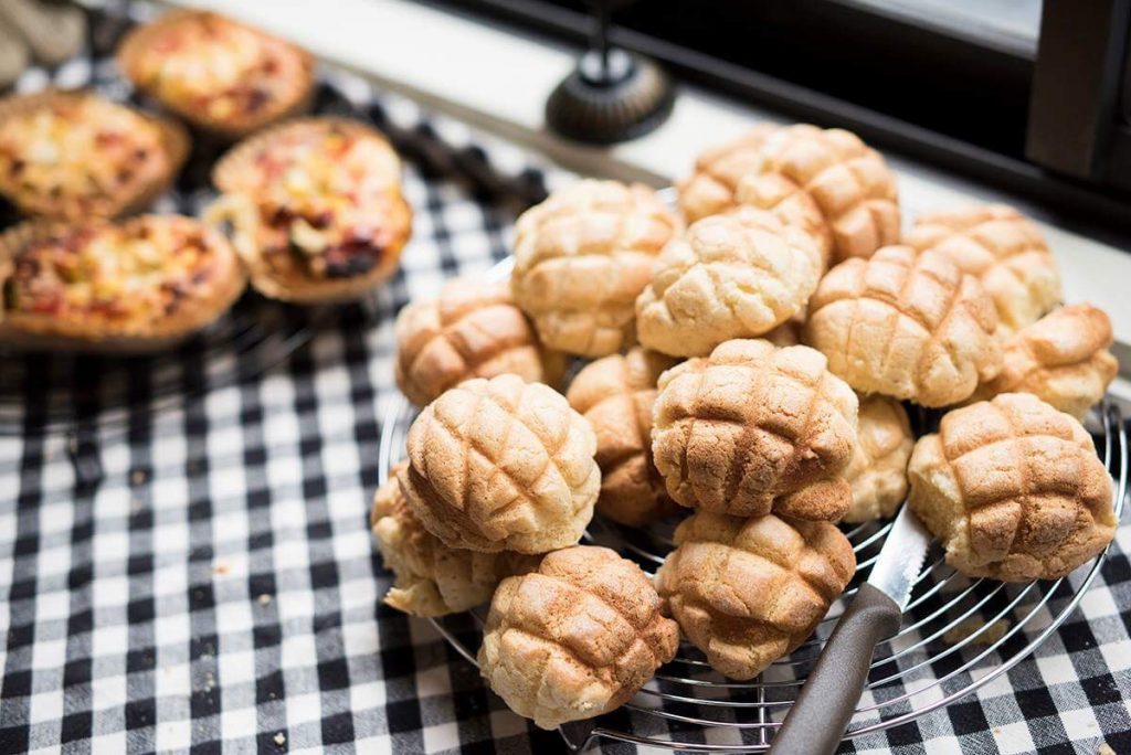 陶器屋さんでパン教室