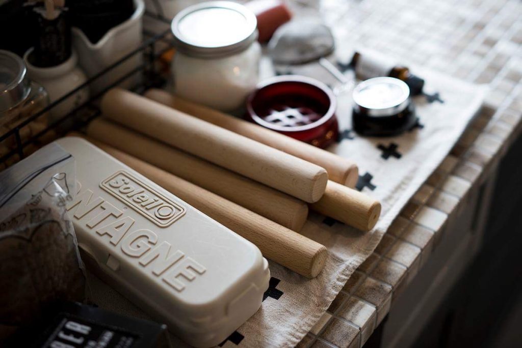 陶器屋さんでパン教室