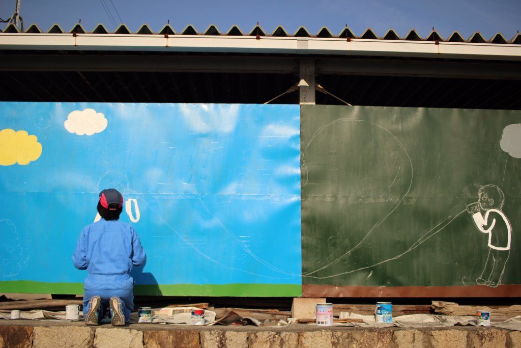 町をアートで埋めつくそう2