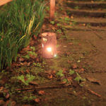 穴弘法もみじと100地蔵のライトアップ2017